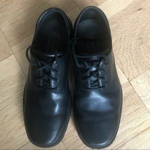 Rockport men’s black dress shoes 13W